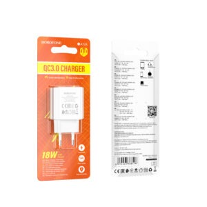 BA72A Spring single port QC3.0 charger(EU)